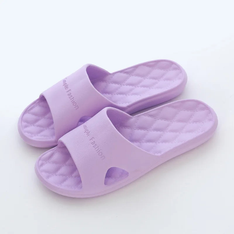 2020 Bathroom Shower Slippers for Women Indoor Home House Pool Slipper Summer Soft Sole High Quality Beach Casual Shoes Female