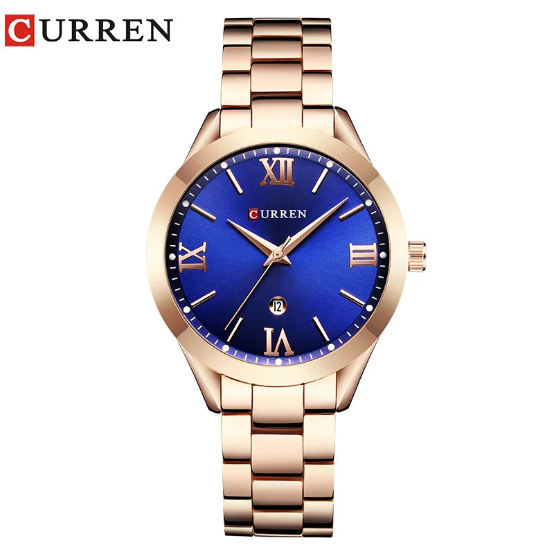 Gold Women Bracelet Watches Creative Stainless steel
