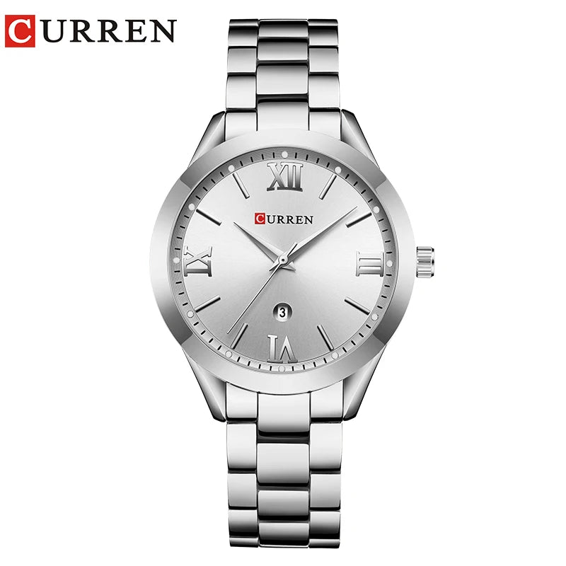 Gold Women Bracelet Watches Creative Stainless steel