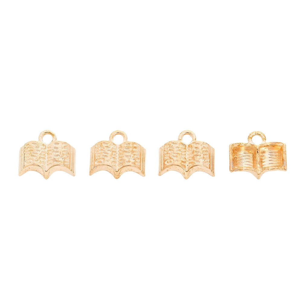 40 pieces (book) vintage zinc alloy charm metal pendant