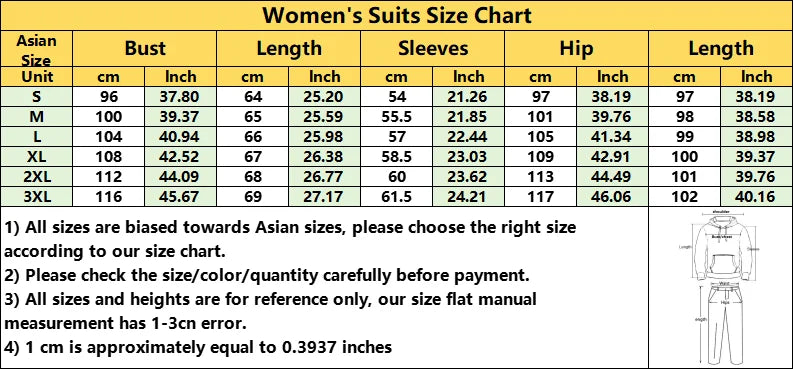 Printed Women's Sweatshirt Hooded Pants Suit