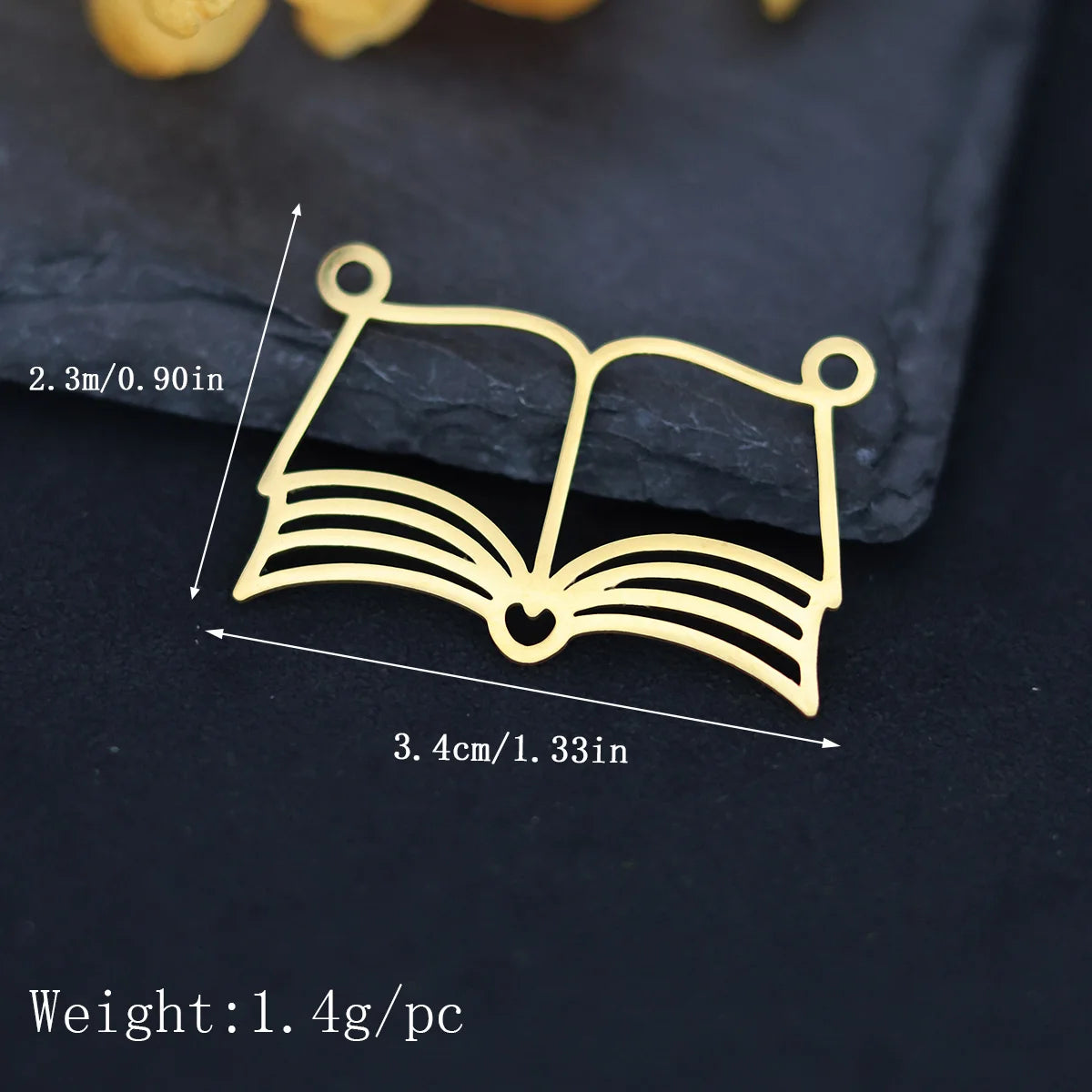 Reading Lover Books Charms Bookworm Student Pendants