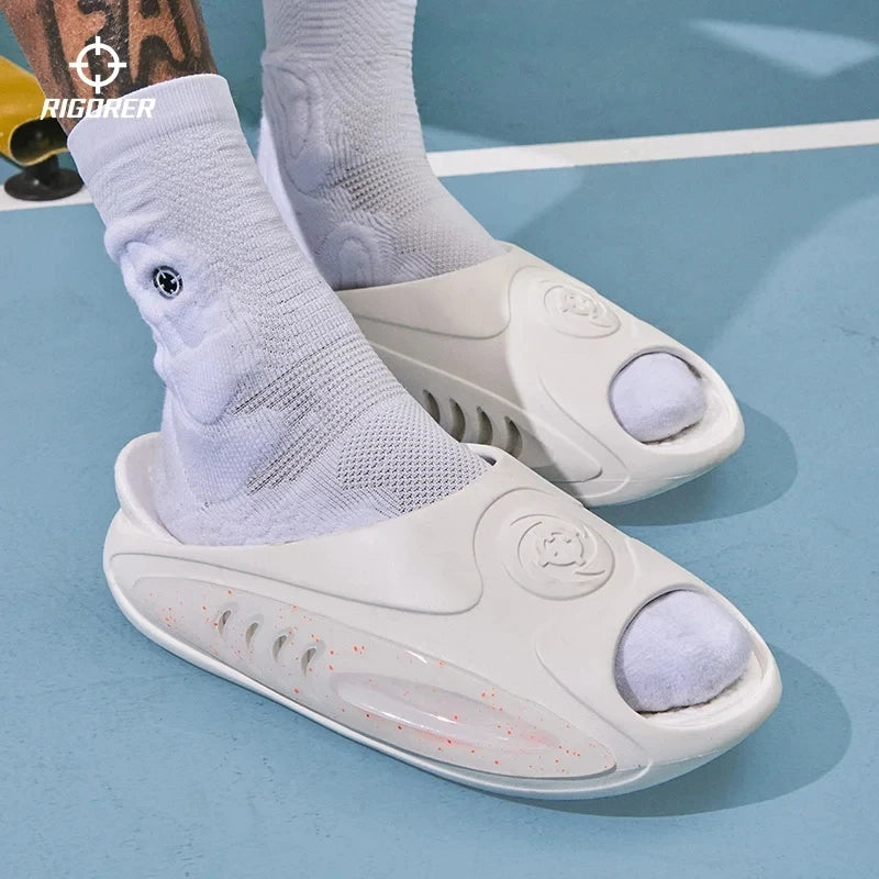 RIGORER Shark 2.0 Basketball Slippers Sports Men 2024 Summer slip Couple Sandals Women Indoor And Outdoor Slippers Z324160507