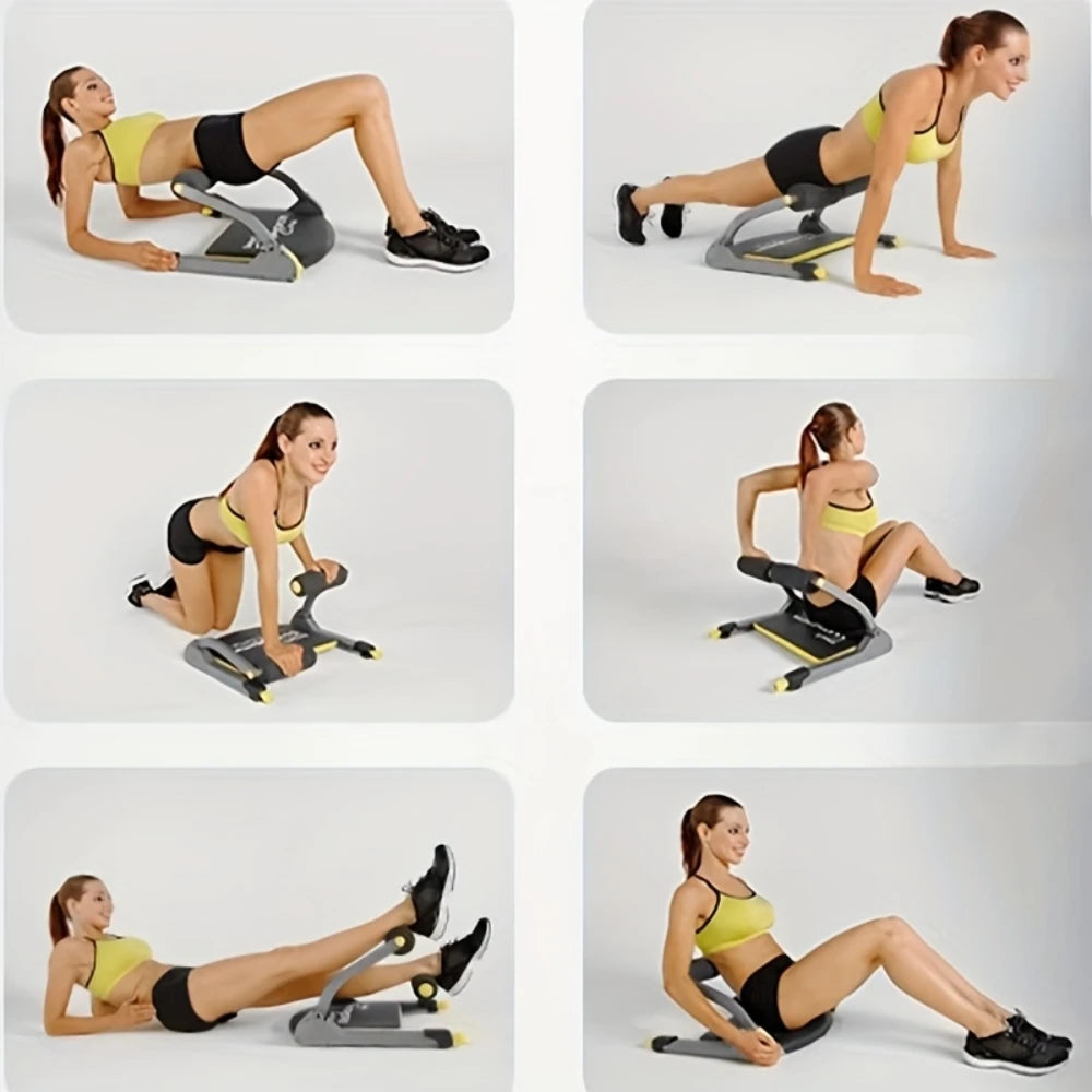 Multi-functional fitness equipment home indoor portable sit-up aids fitness abdominal machine fat loss body shaping machine