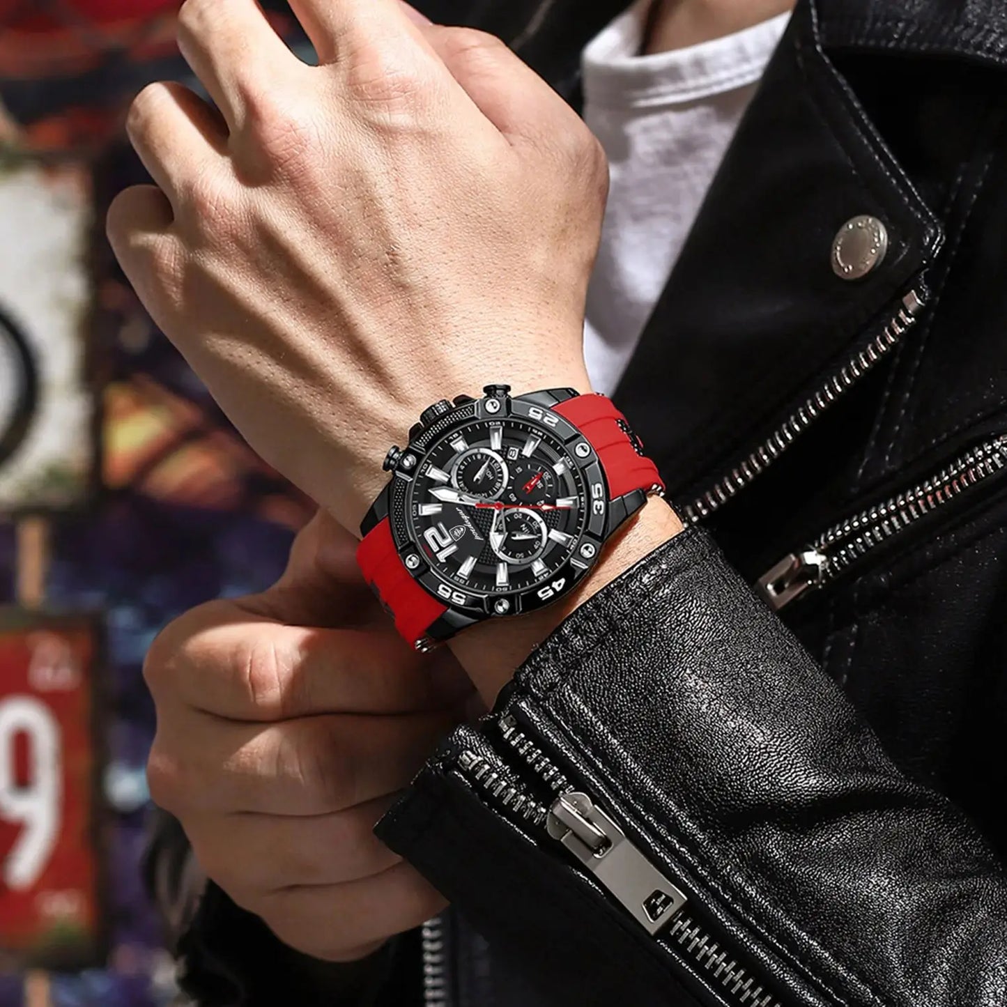 Luxury Waterproof Wristwatch Military Quartz