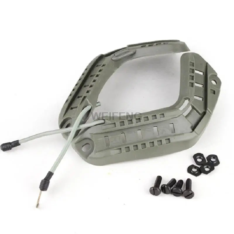 Tactical Helmet Guide Rail Goggle Swivel Clips Set Military Fast Helmet Adapter NVG Rotating Clamp Device Adapter Gear