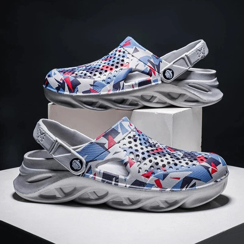 Unisex Summer Outdoor Sandals Men Fashion Platform Slippers Women Beach Eva Sole Slide Sandal Clogs