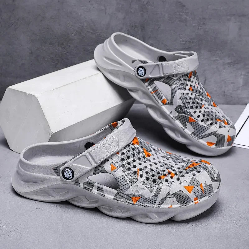 Unisex Summer Outdoor Sandals Men Fashion Platform Slippers Women Beach Eva Sole Slide Sandal Clogs