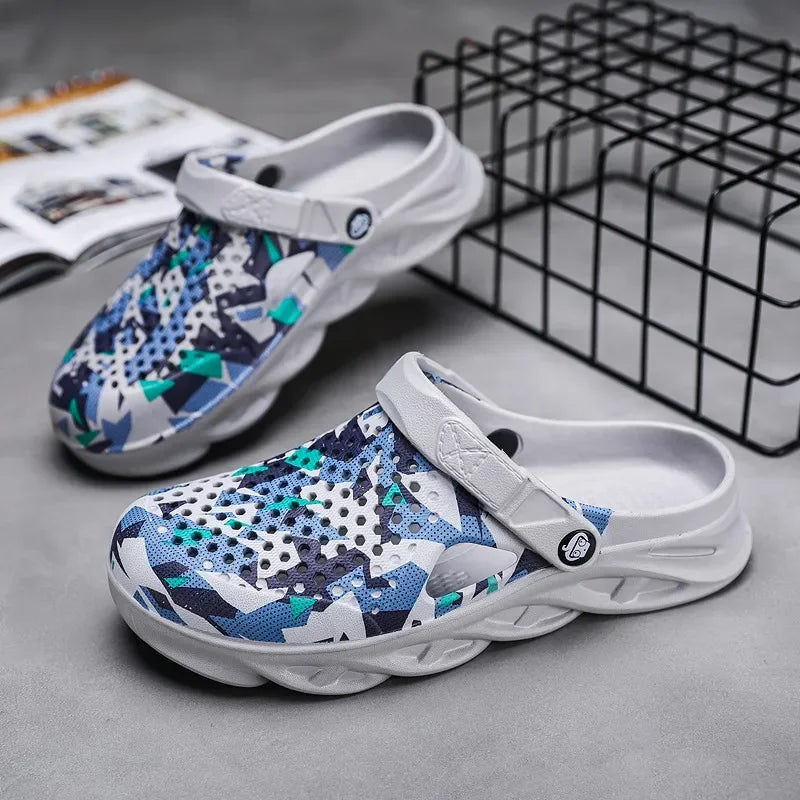 Unisex Summer Outdoor Sandals Men Fashion Platform Slippers Women Beach Eva Sole Slide Sandal Clogs