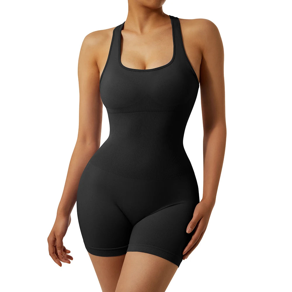 Sleeveless Sport Romper Bodysuits