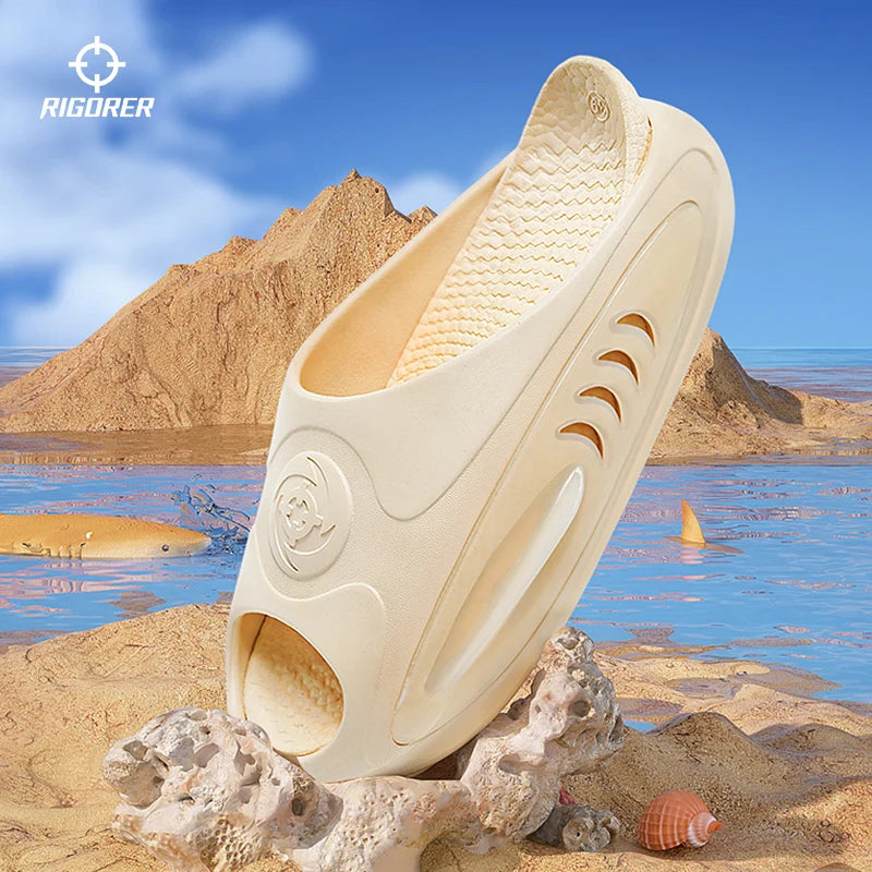 RIGORER Shark 2.0 Basketball Slippers Sports Men 2024 Summer slip Couple Sandals Women Indoor And Outdoor Slippers Z324160507