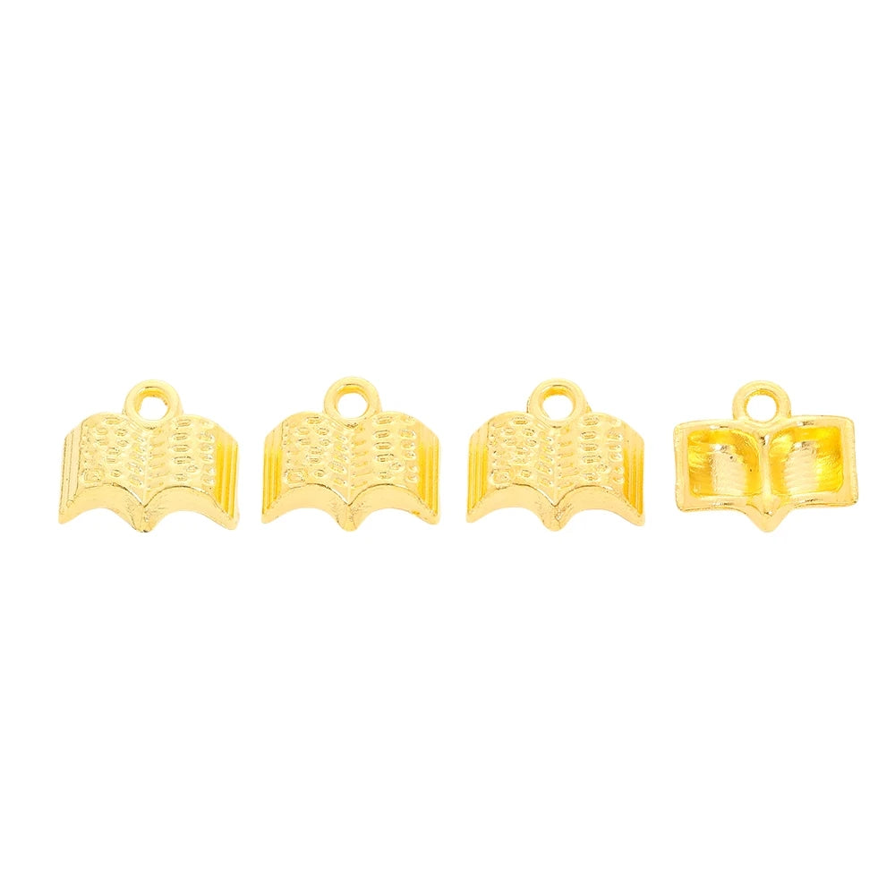 40 pieces (book) vintage zinc alloy charm metal pendant