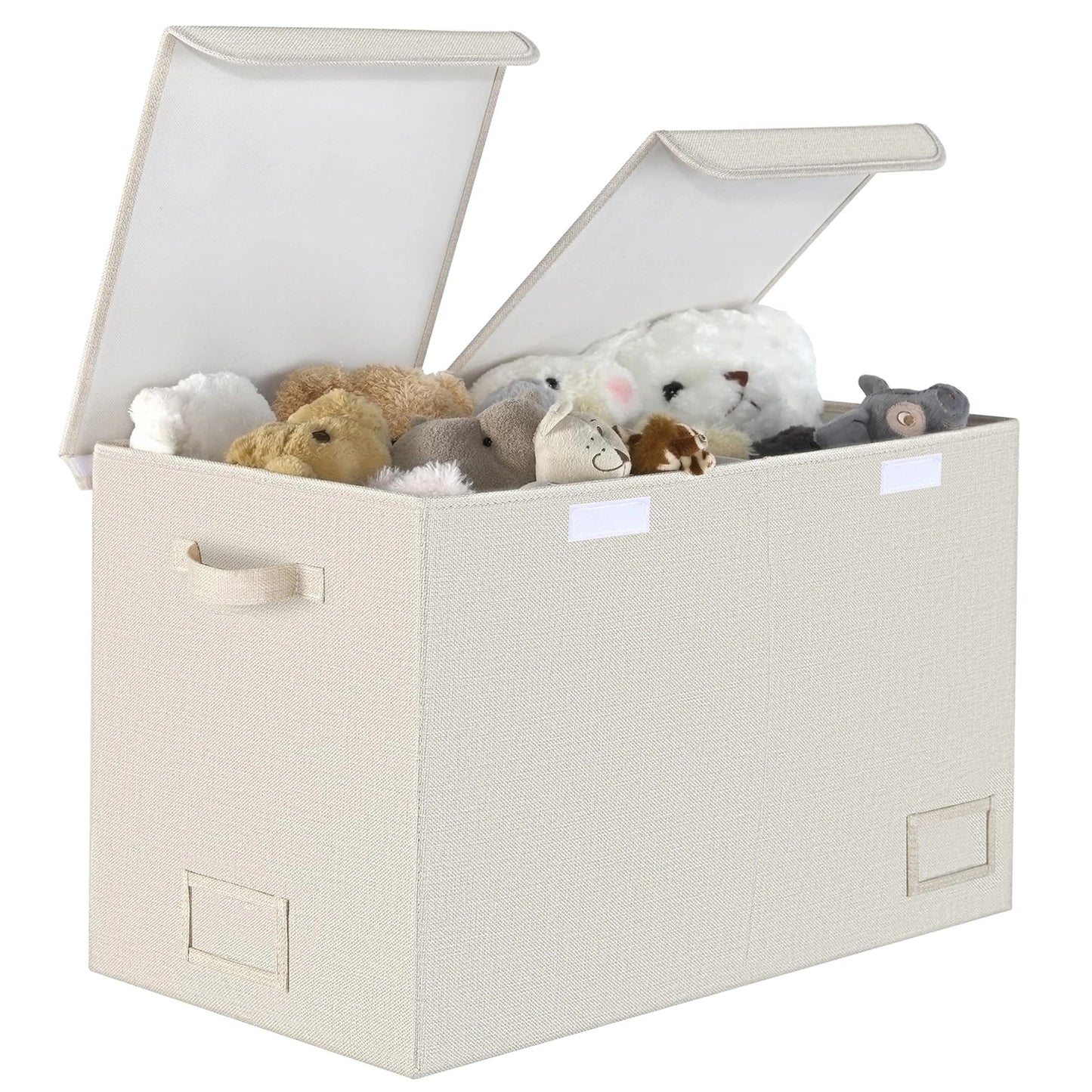 Toy Chest with Lids,Large Foldable Toy Storage Organizer with Handles,Storage for Nursery Room,Playroom,Living Room