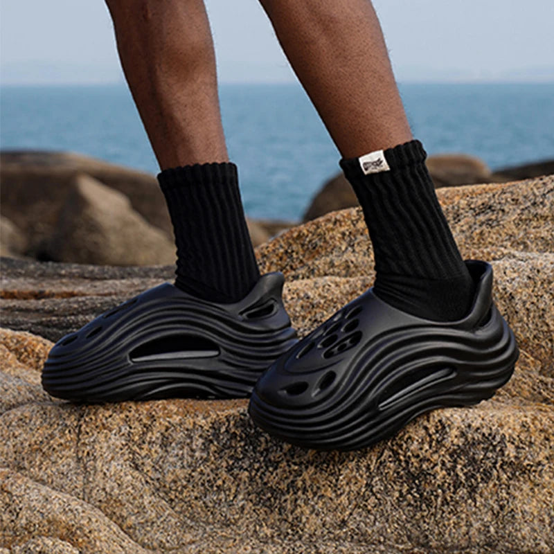 Men Sandals Summer Leisure Beach Holiday Sandals Men Shoes 2024 New Outdoor Sneakers Male Retro Comfortable Casual Sandals Men
