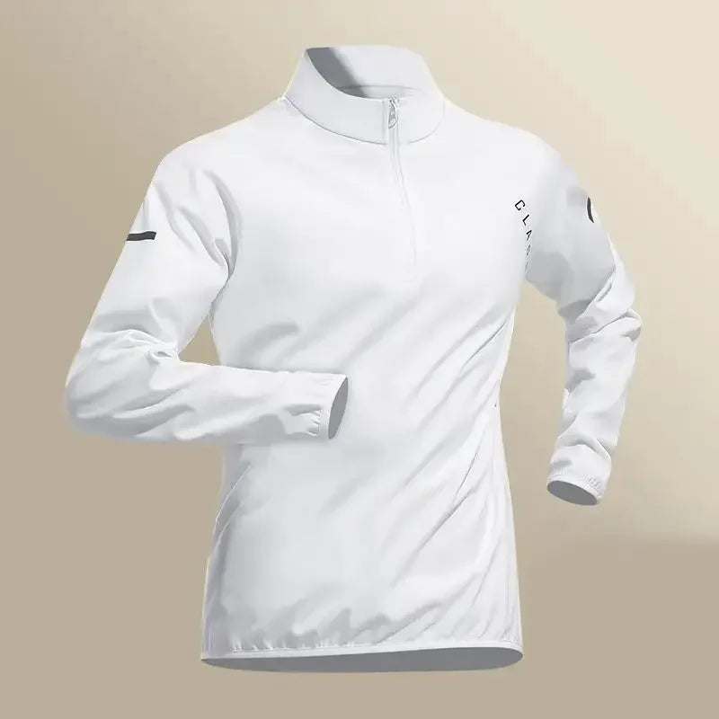 Men's Quick Dry Jacket Outdoor Fitness Running Set