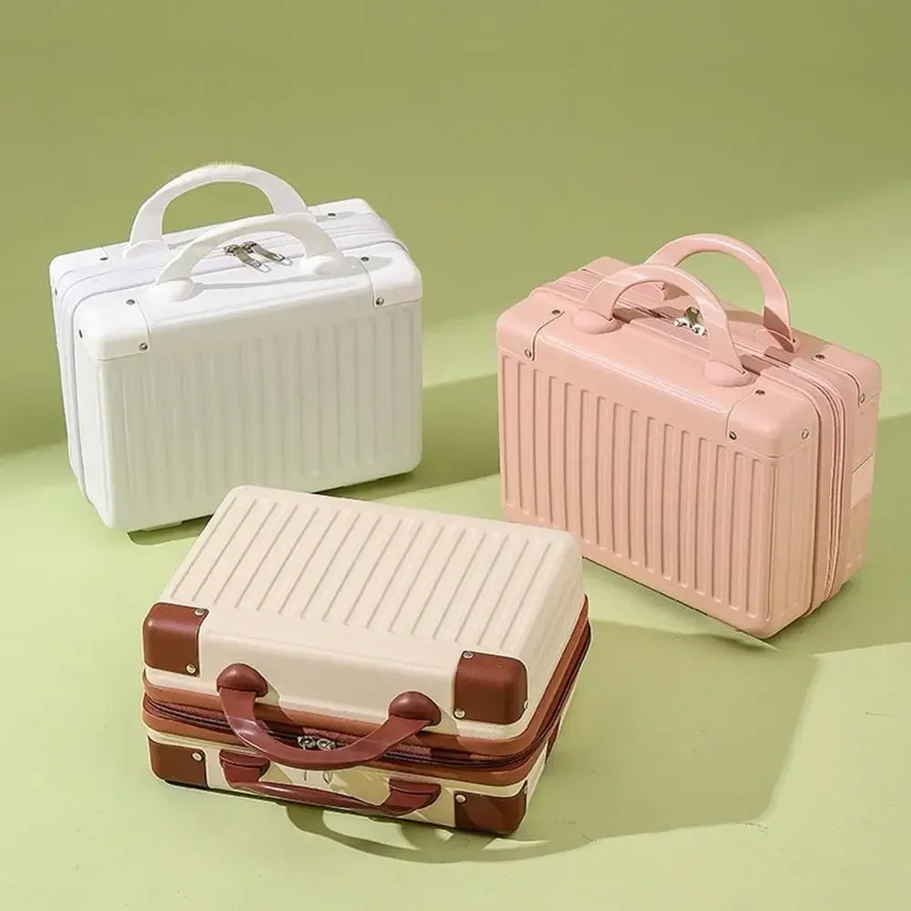 Hand Carry Mini Travel Cosmetic Box Luggage Organizer