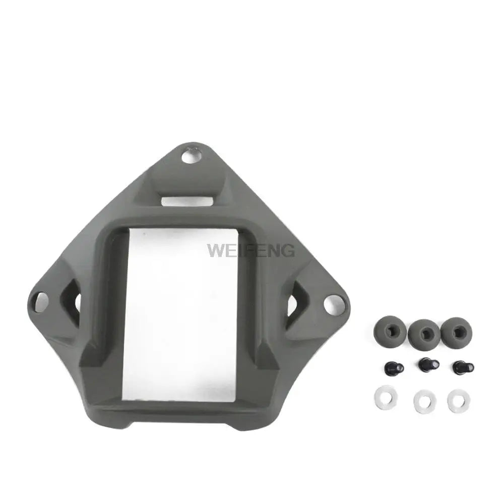 Tactical Helmet Guide Rail Goggle Swivel Clips Set Military Fast Helmet Adapter NVG Rotating Clamp Device Adapter Gear