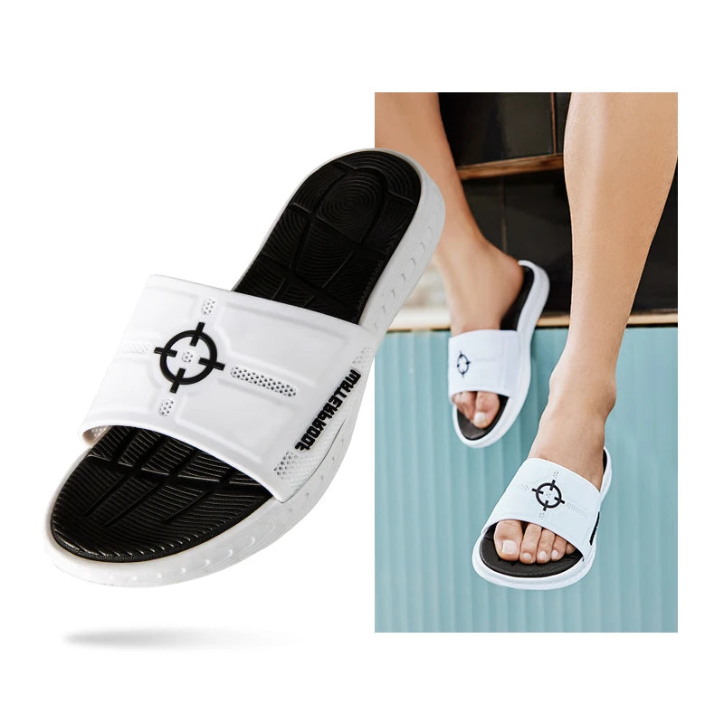 RIGORER Sports Slippers For Men And Women Breathable Basketball Training Swimming Wear-resistant Non-slip Indoor Outdoor Sneaker