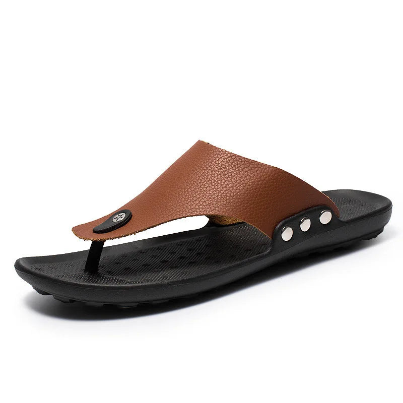 MAEDEF Fashion New 2024 Man Shoes High Quality Anti-slip Beach Sandal Summer Lightweight Breathable Soft Comfortable Casual Shoe