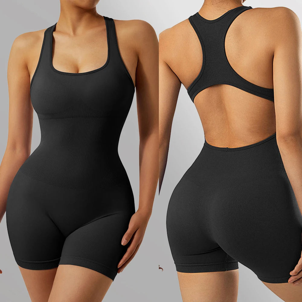 Sleeveless Sport Romper Bodysuits