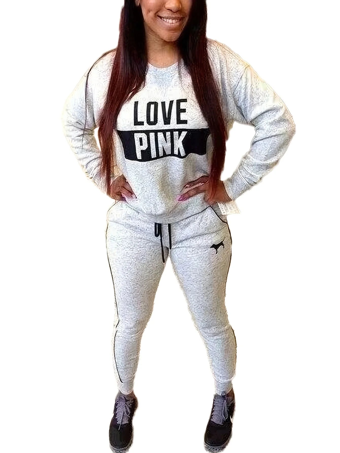 Sweatshirts Women Sportswear Printed Letter Spring Tracksuits