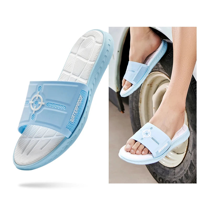 RIGORER Sports Slippers For Men And Women Breathable Basketball Training Swimming Wear-resistant Non-slip Indoor Outdoor Sneaker