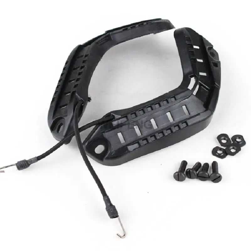 Tactical Helmet Guide Rail Goggle Swivel Clips Set Military Fast Helmet Adapter NVG Rotating Clamp Device Adapter Gear