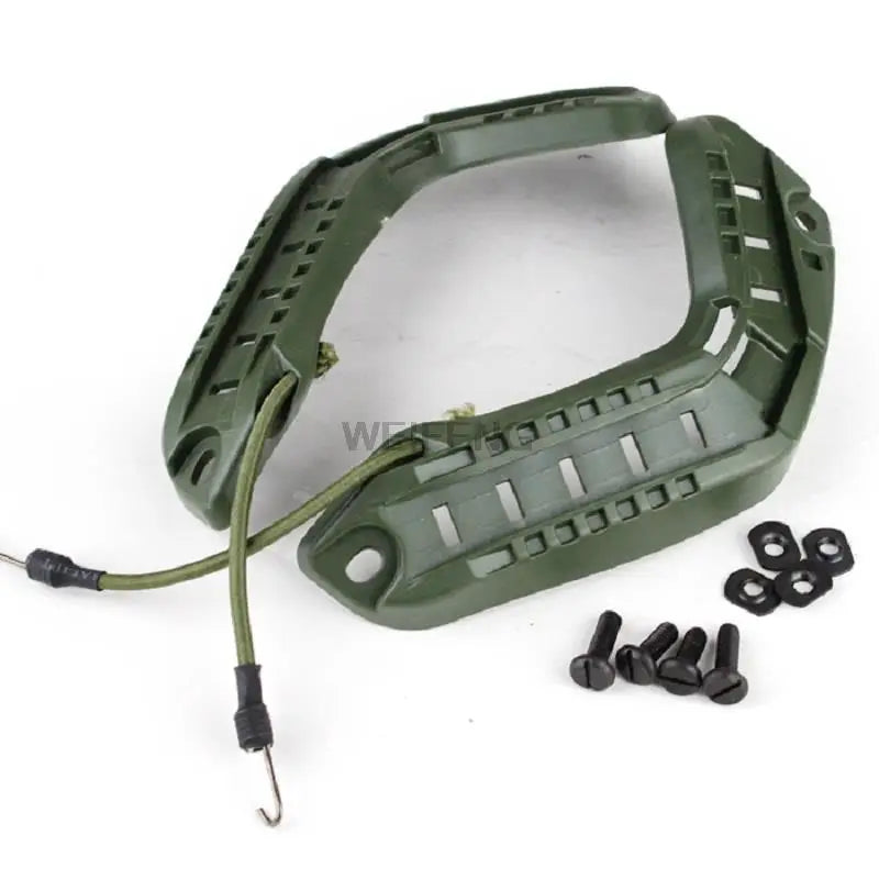 Tactical Helmet Guide Rail Goggle Swivel Clips Set Military Fast Helmet Adapter NVG Rotating Clamp Device Adapter Gear