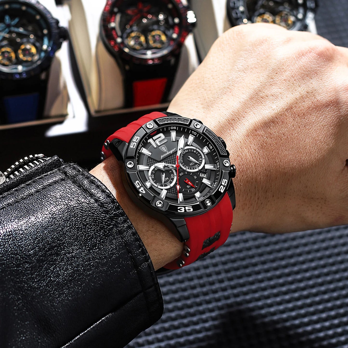 Luxury Waterproof Wristwatch Military Quartz