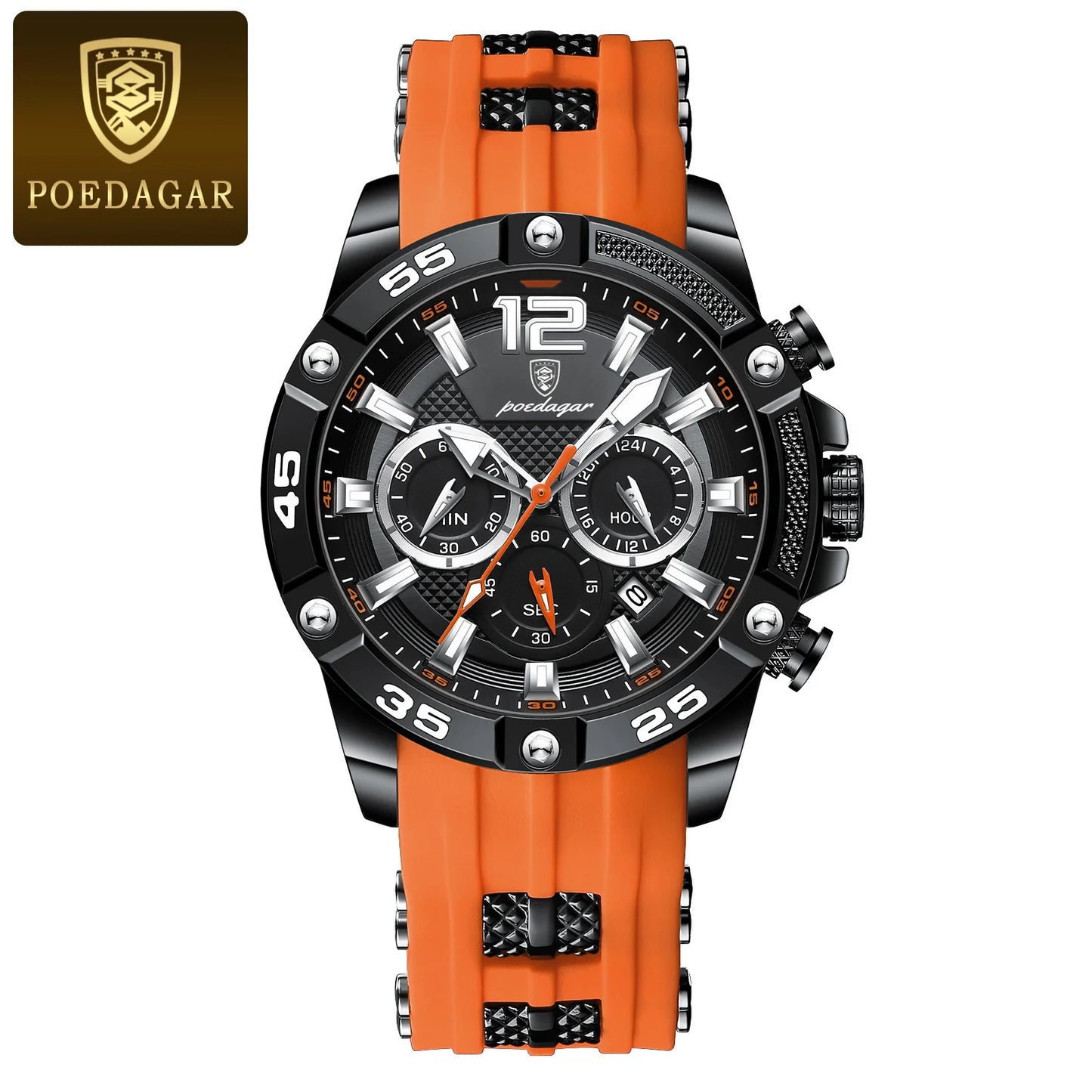 Luxury Waterproof Wristwatch Military Quartz