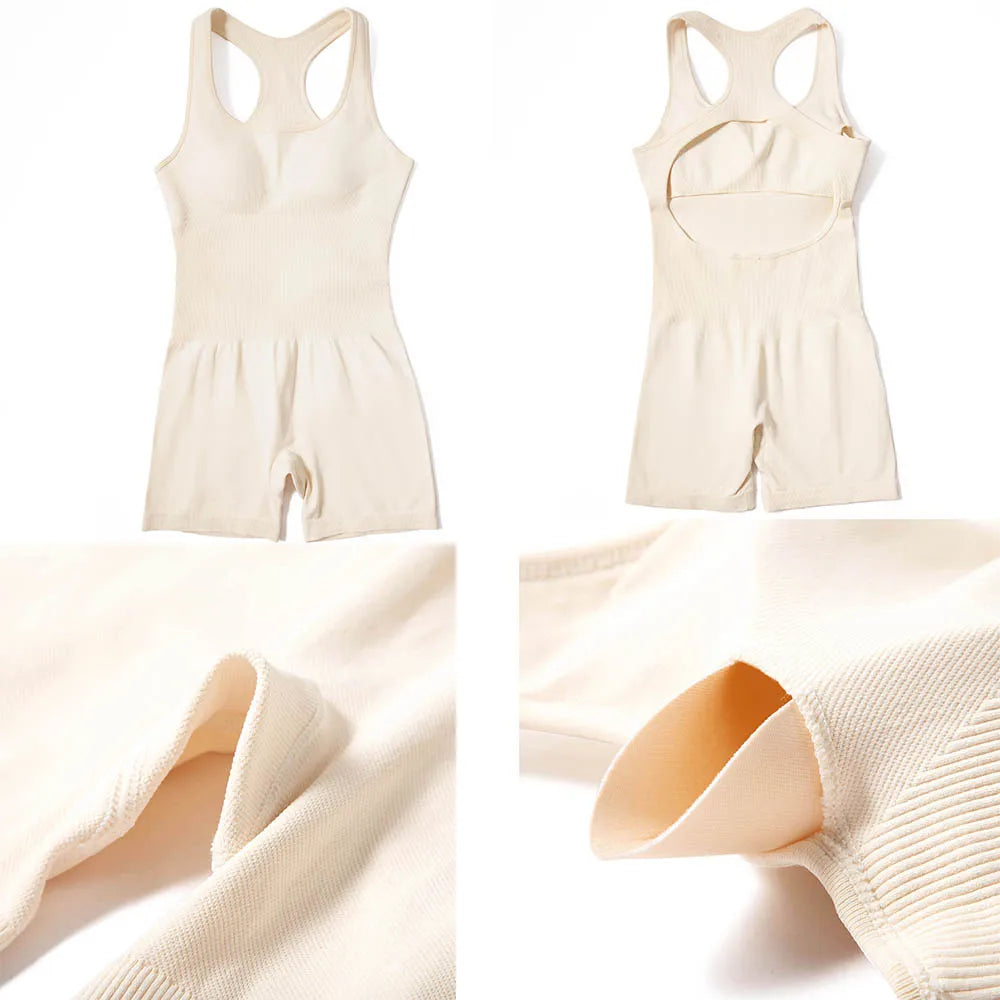 Sleeveless Sport Romper Bodysuits
