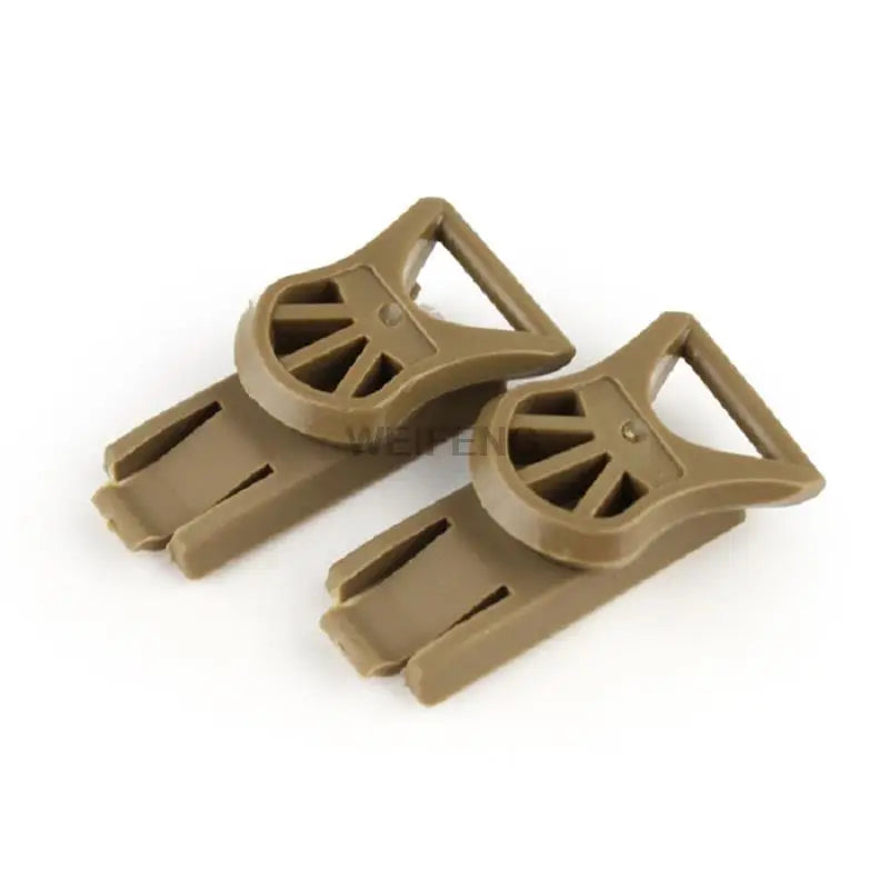 Tactical Helmet Guide Rail Goggle Swivel Clips Set Military Fast Helmet Adapter NVG Rotating Clamp Device Adapter Gear