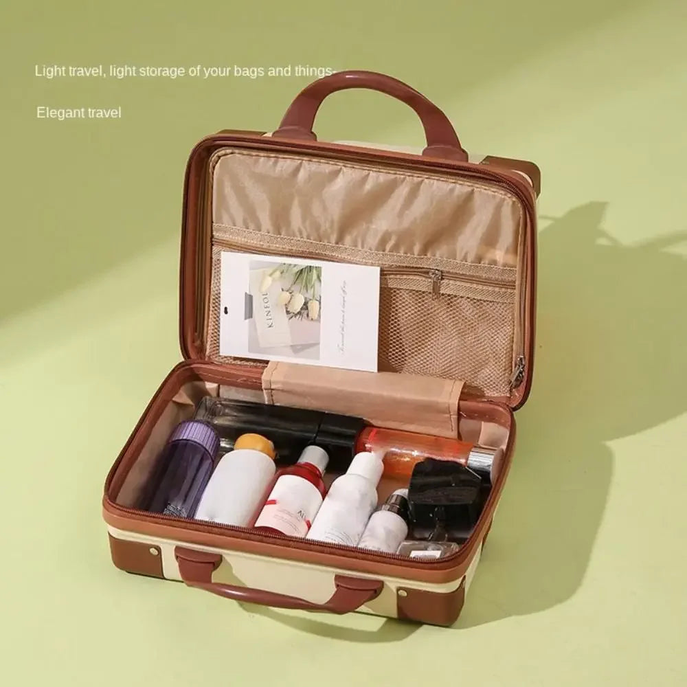 Hand Carry Mini Travel Cosmetic Box Luggage Organizer